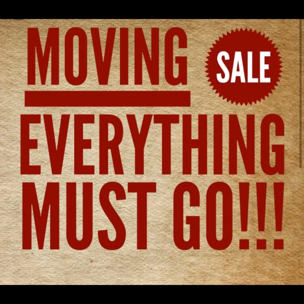 Moving across country! Closet sale